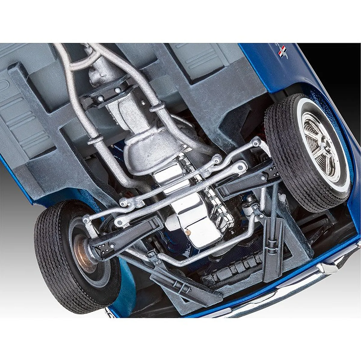 Revell 1/24 1964 Ford Mustang "60 Years" Car Scaled Plastic Model Starter Kit - Image 6