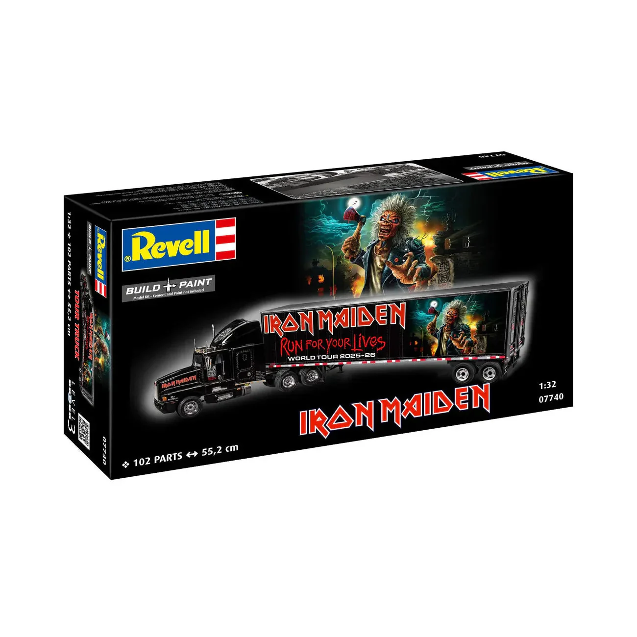 Revell 1/32 Tour Truck Iron Maiden - Image 4