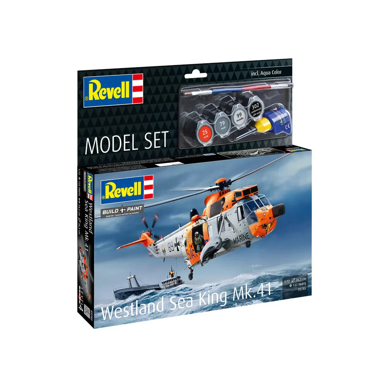 Revell 1/72 Model Set Westland Sea King Mk. 41 - Image 4