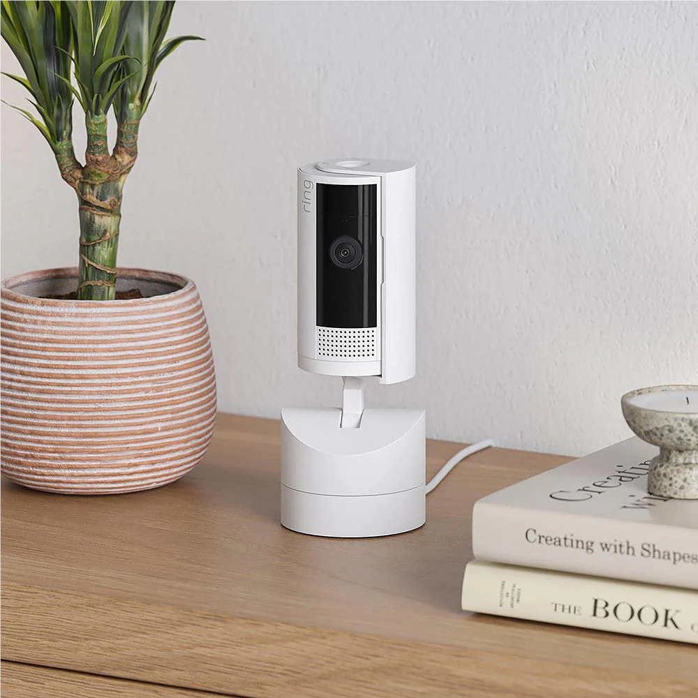 Ring Pan-Tilt Indoor Security Camera (White) - Image 4