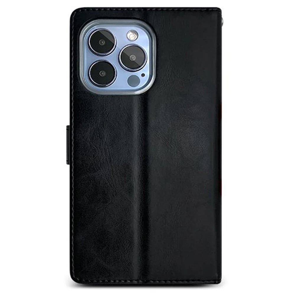 Roar Blue Moon [Choice Diary] Wallet Case iPhone 14 Plus Black - Image 3