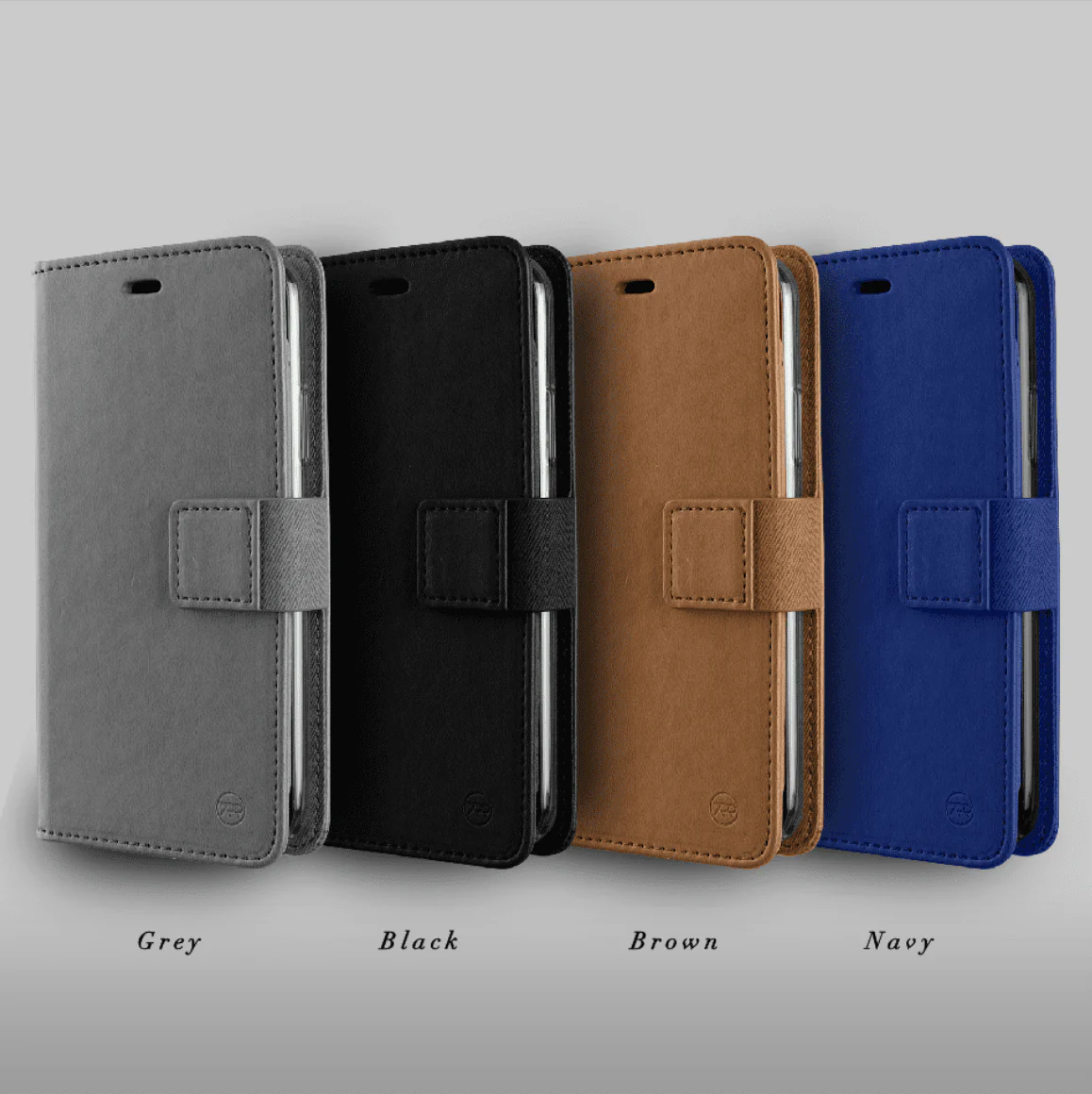 Roar Rich Diary [The Cube] Wallet Case for Galaxy S24 (Black) - Image 2