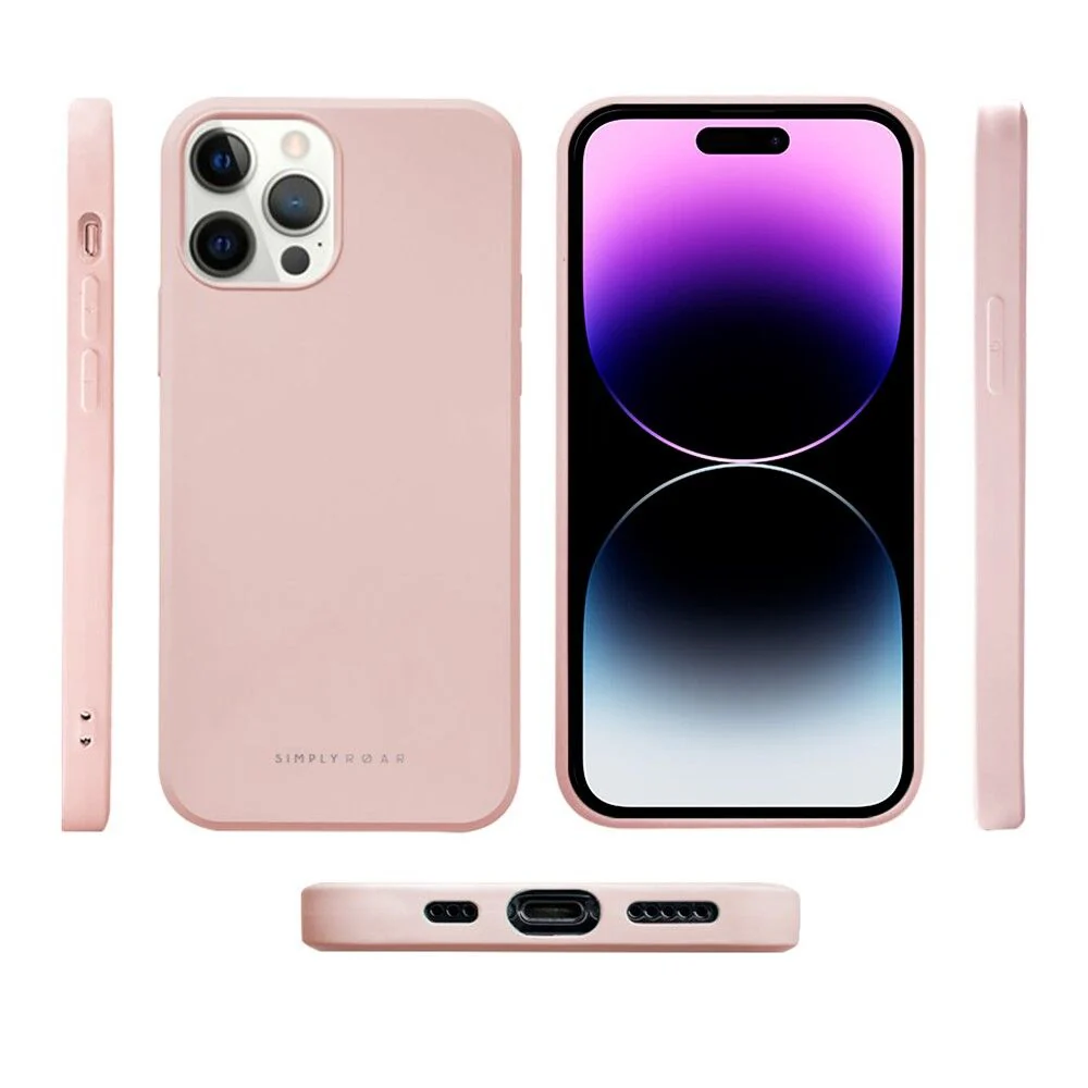 Roar Soft TPU [Space] Case,  iPh-13 Pro-Rose Gold - Rose Gold | iPhone 13 Pro - Image 3