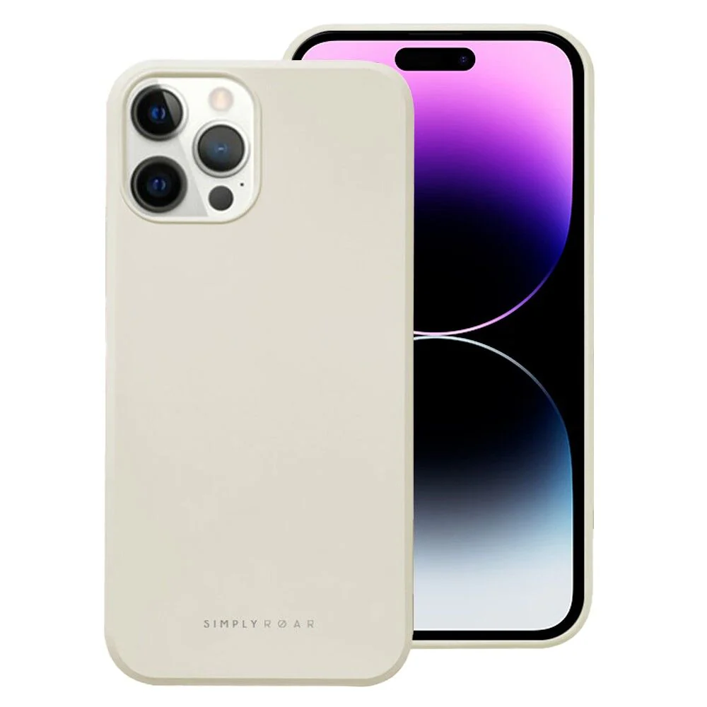 Roar Soft TPU [Space] Case iPhone 14 Plus White - Image 2