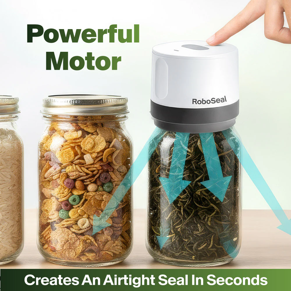 Roboseal Electric Vacuum Sealer for Jars - Image 3
