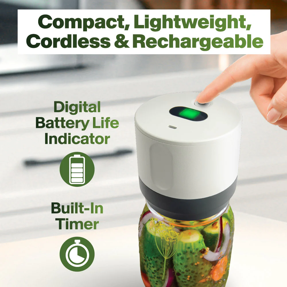 Roboseal Electric Vacuum Sealer for Jars - Image 7