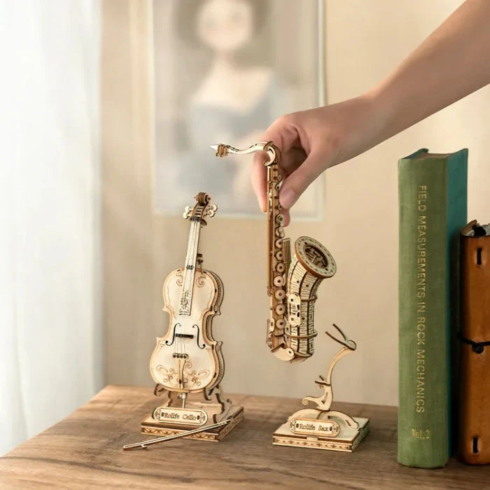 Robotime Classical 3D Saxophone - Image 4