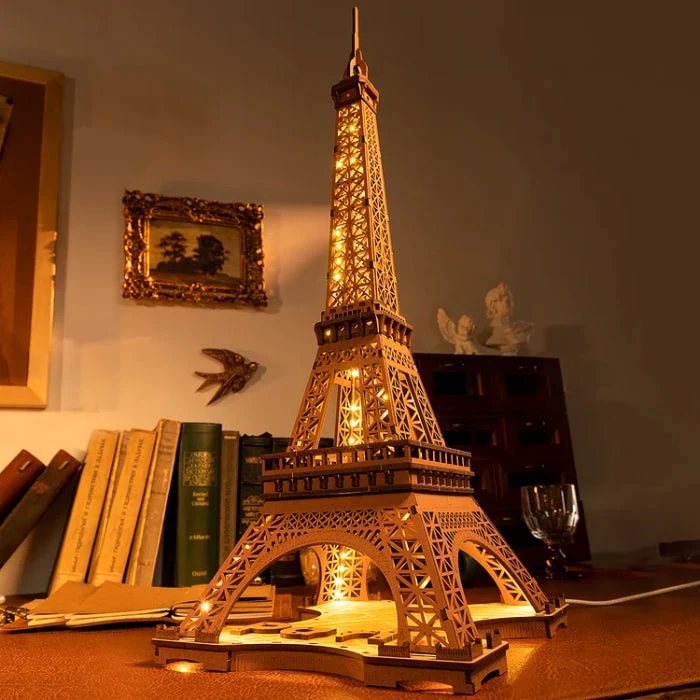 Robotime DIY Night Of The Eiffel Tower - Image 3