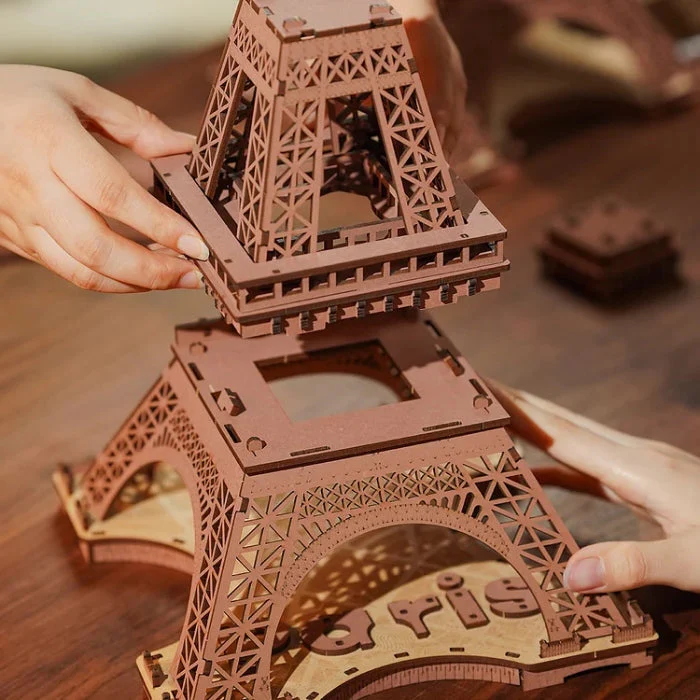 Robotime DIY Night Of The Eiffel Tower - Image 5