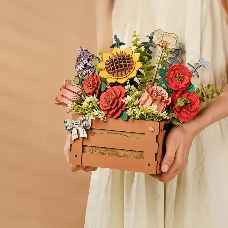 Robotime Wood Bloom Box - Image 4