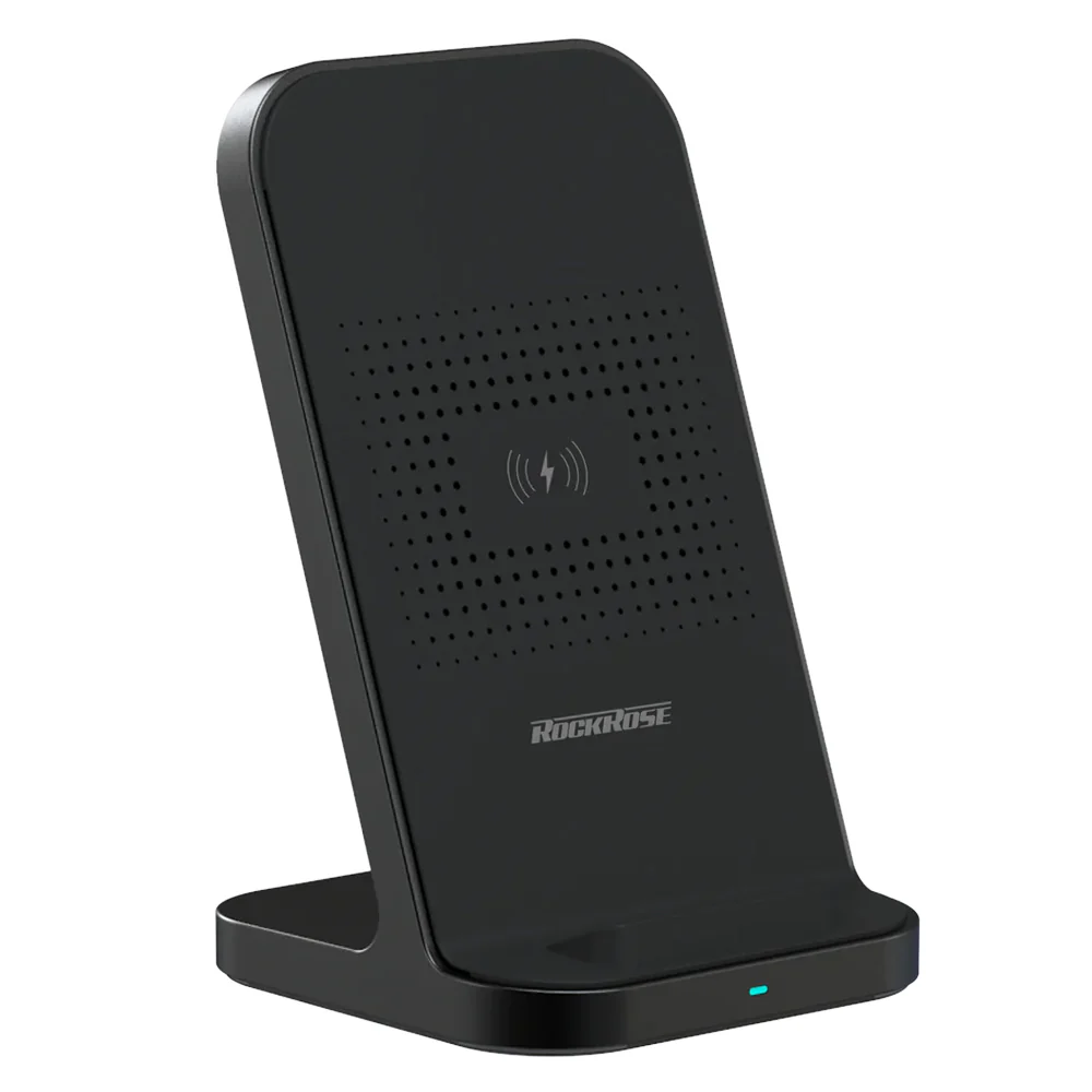 RockRose Airwave 10W Wireless Charging Stand (Black) - Image 5