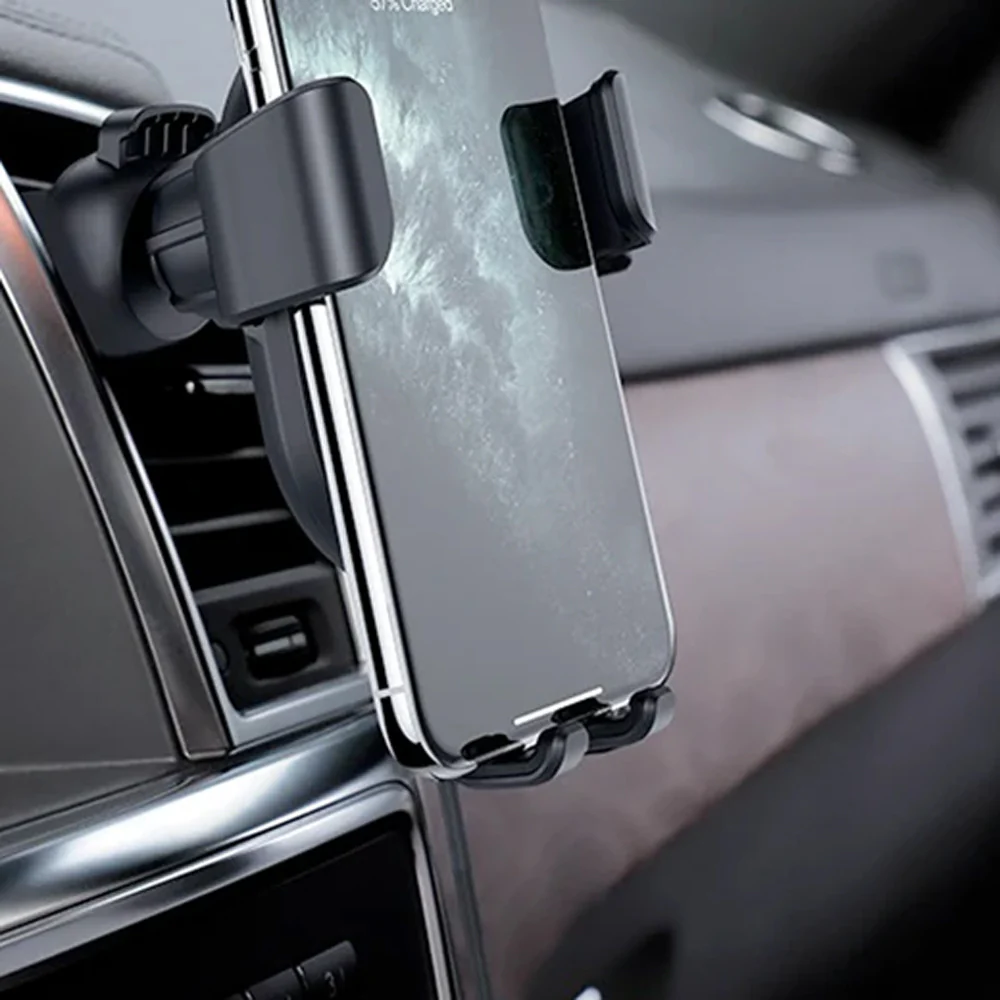 RockRose Gravity 10W Wireless Charging Car Vent Phone Mount - Image 3