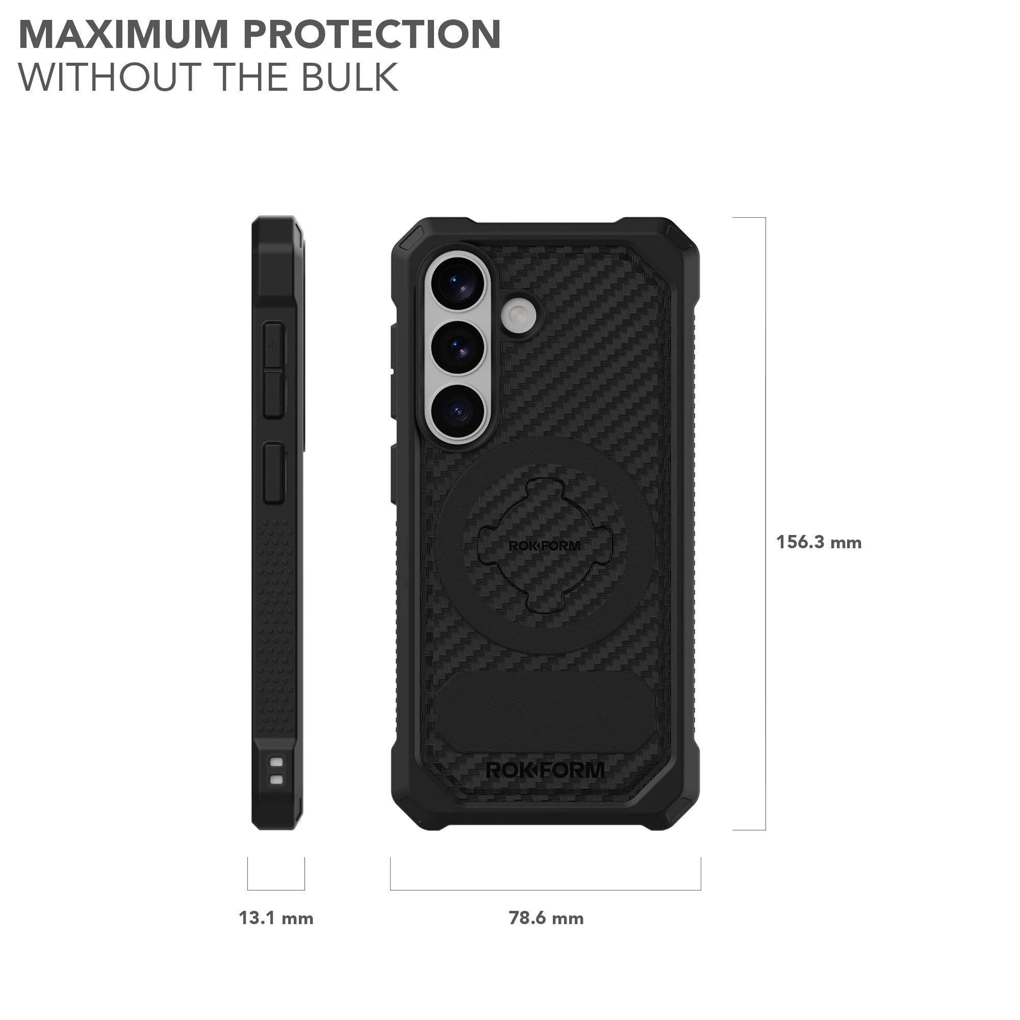 Rokform Rugged Case for Galaxy S26 (Black) - Image 5