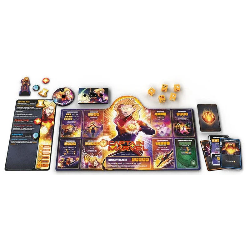 Roxley Dice Throne Marvel 2 Hero Box 1 Captain Marvel and Black Panther Game - Image 2