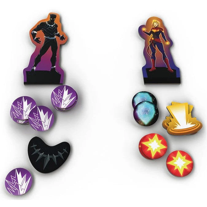 Roxley Dice Throne Marvel 2 Hero Box 1 Captain Marvel and Black Panther Game - Image 5