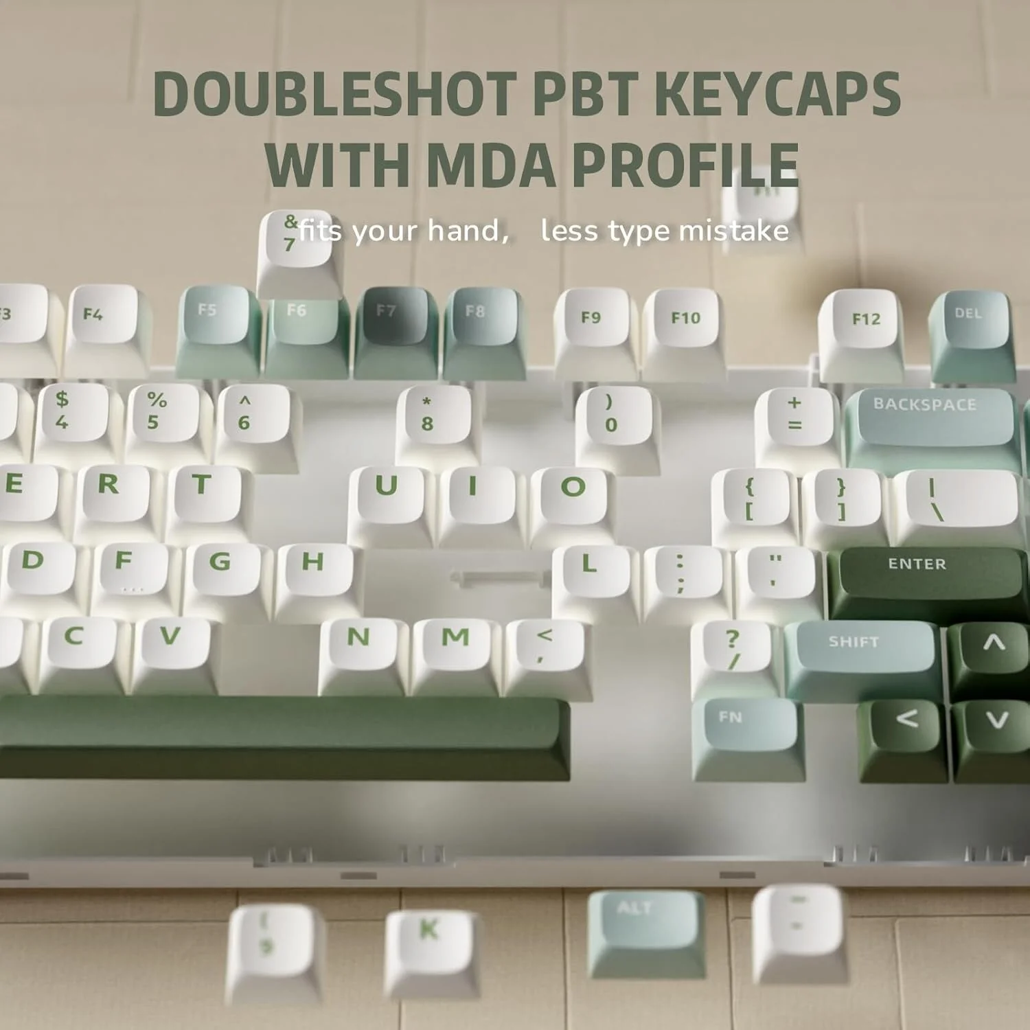 Royal Kludge R75 Wired RGB Hot Swap Mechanical Keyboard (Sky Cyan with Silver Switch) - Image 3