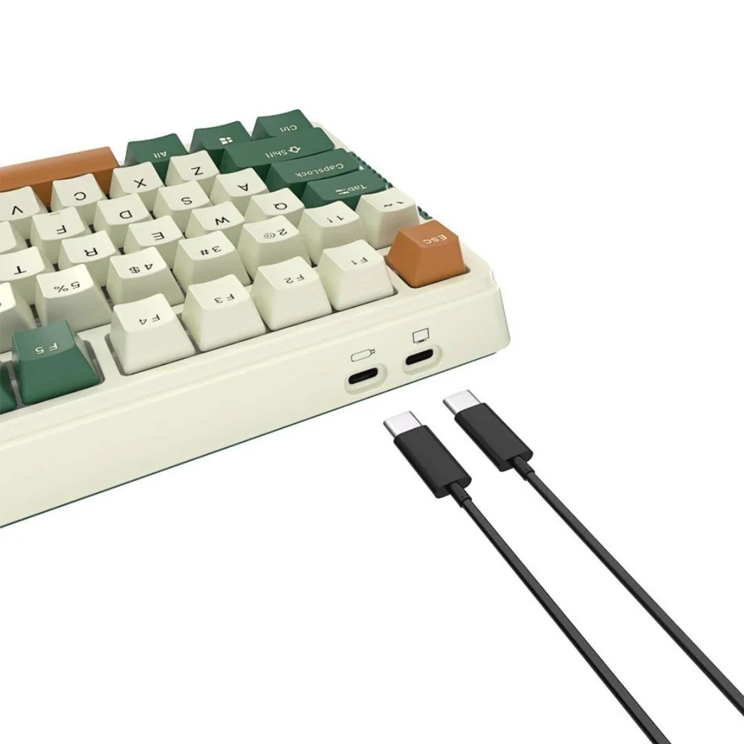 Royal Kludge RK-H81 Tri Mode RGB Hot Swap Keyboard Brown Switch (Timing Machine) - Image 3