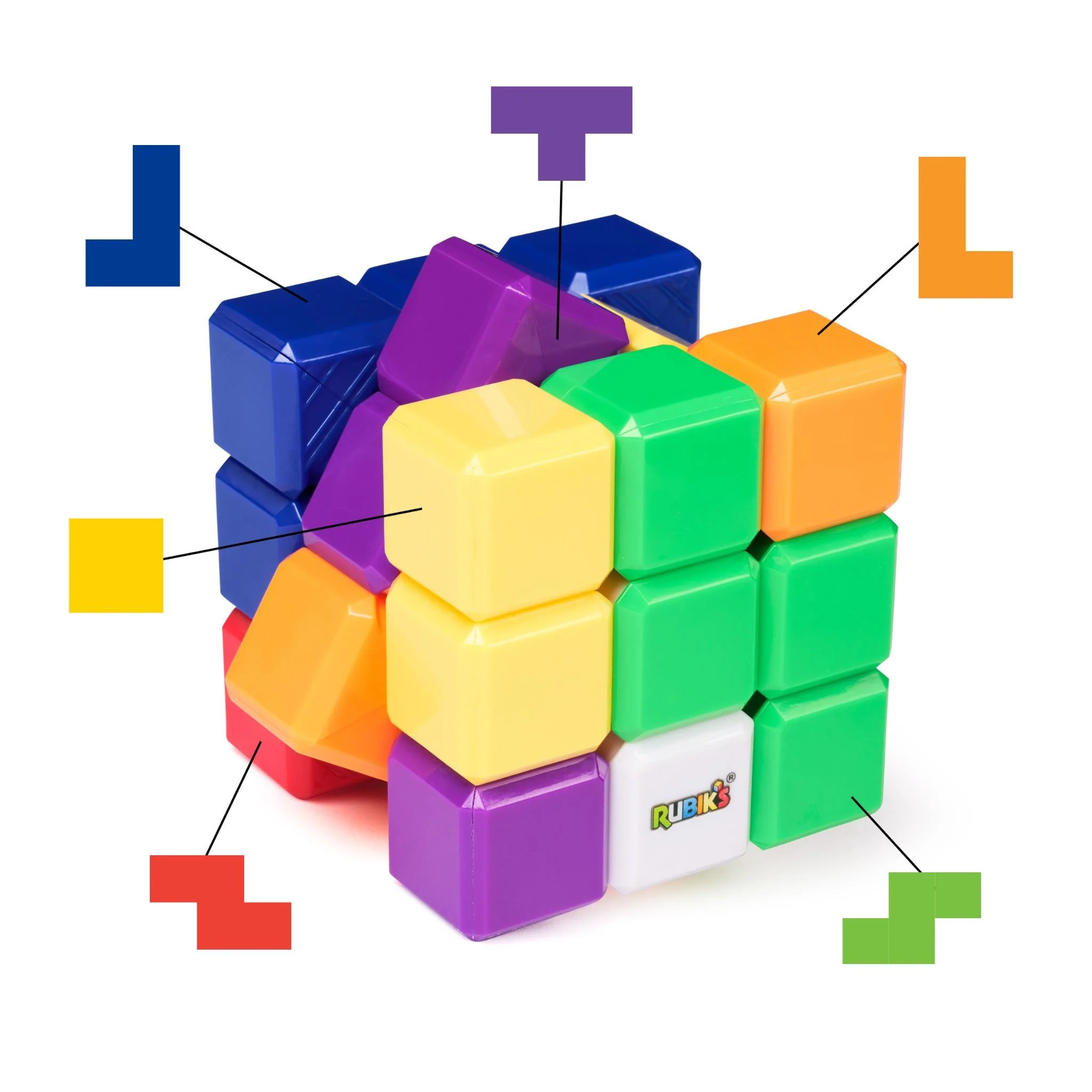 Rubik's: 3X3 Tetris Cube - Image 4