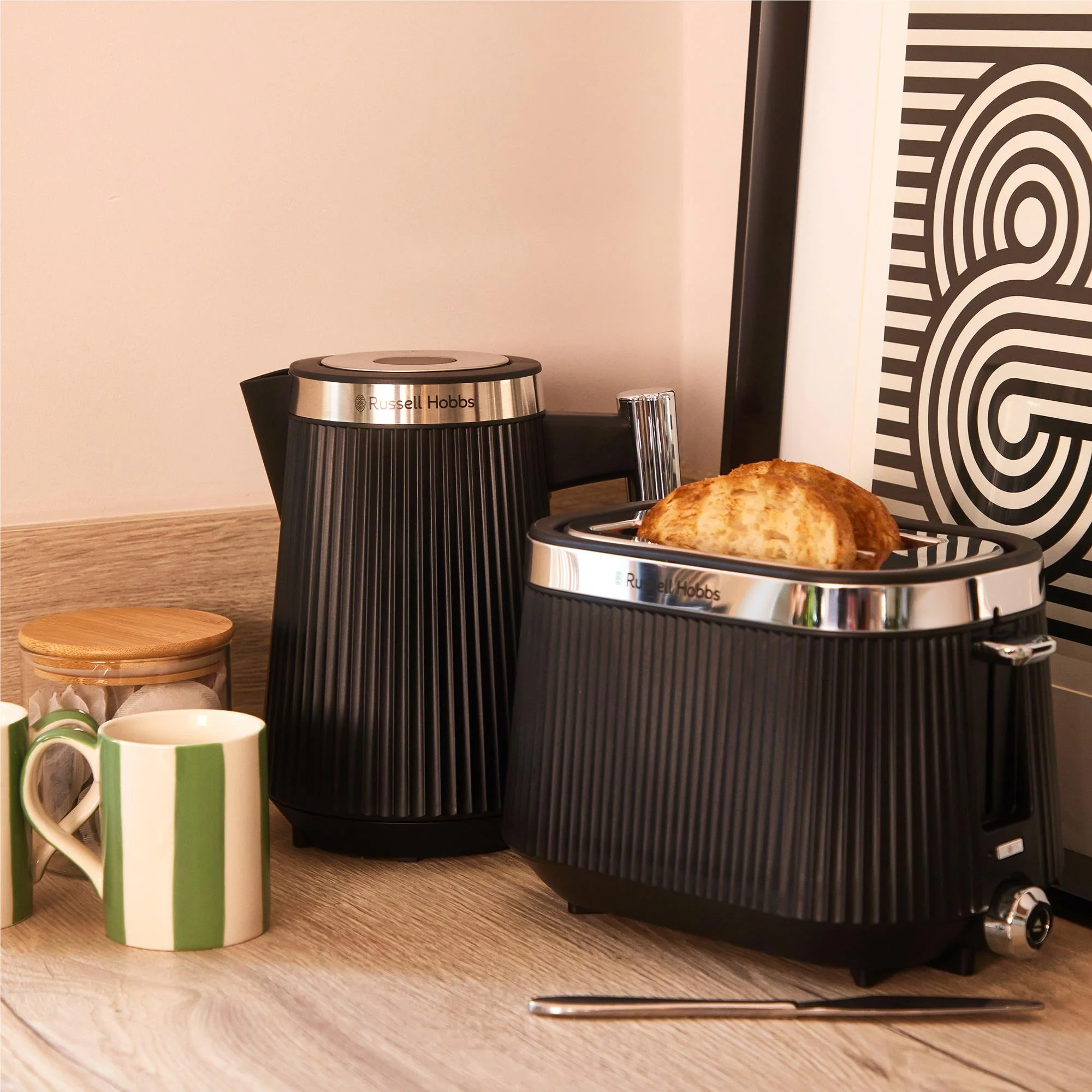 Russell Hobbs Bronte 2 Slice Toaster (Black) - Image 6