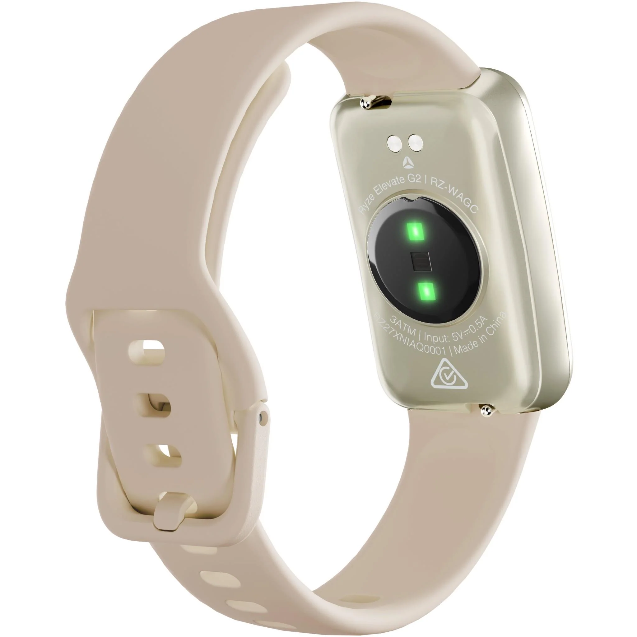 Ryze Elevate Gen2 Smart Watch (Cream & Red) - Image 6