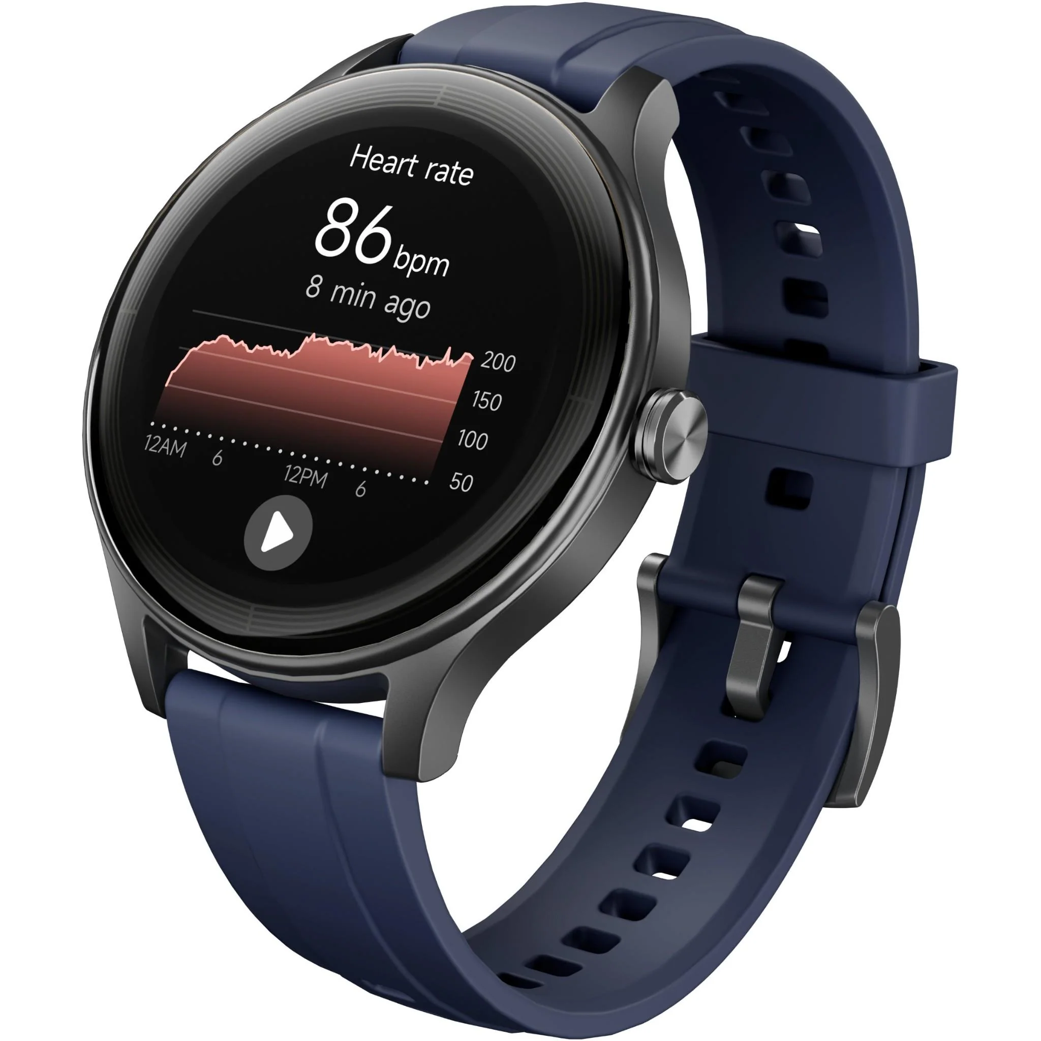 Ryze Flex Gen 2 Smart Watch (Black & Blue) - Image 3