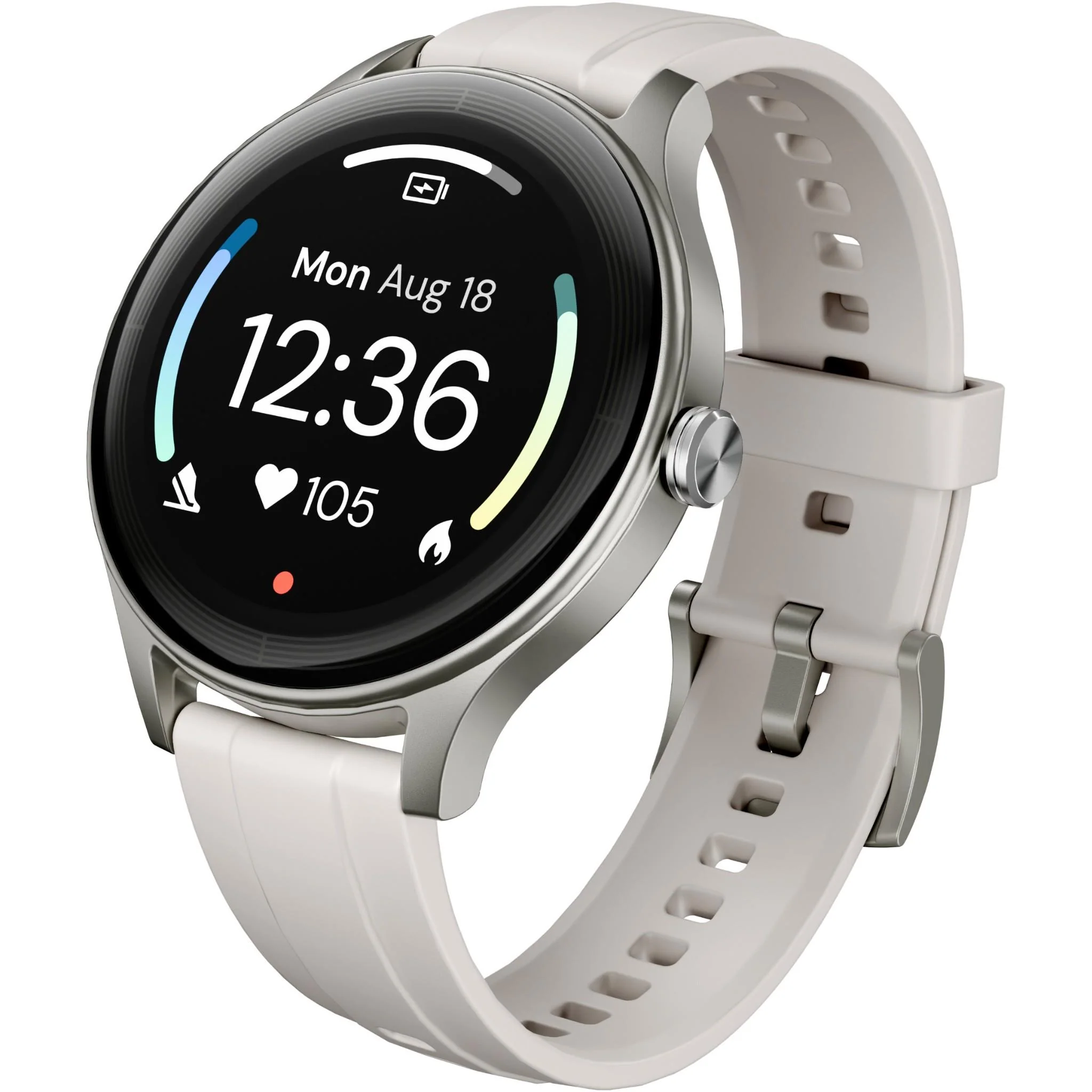 Ryze Flex Gen 2 Smart Watch (Slate Grey & Red) - Image 2