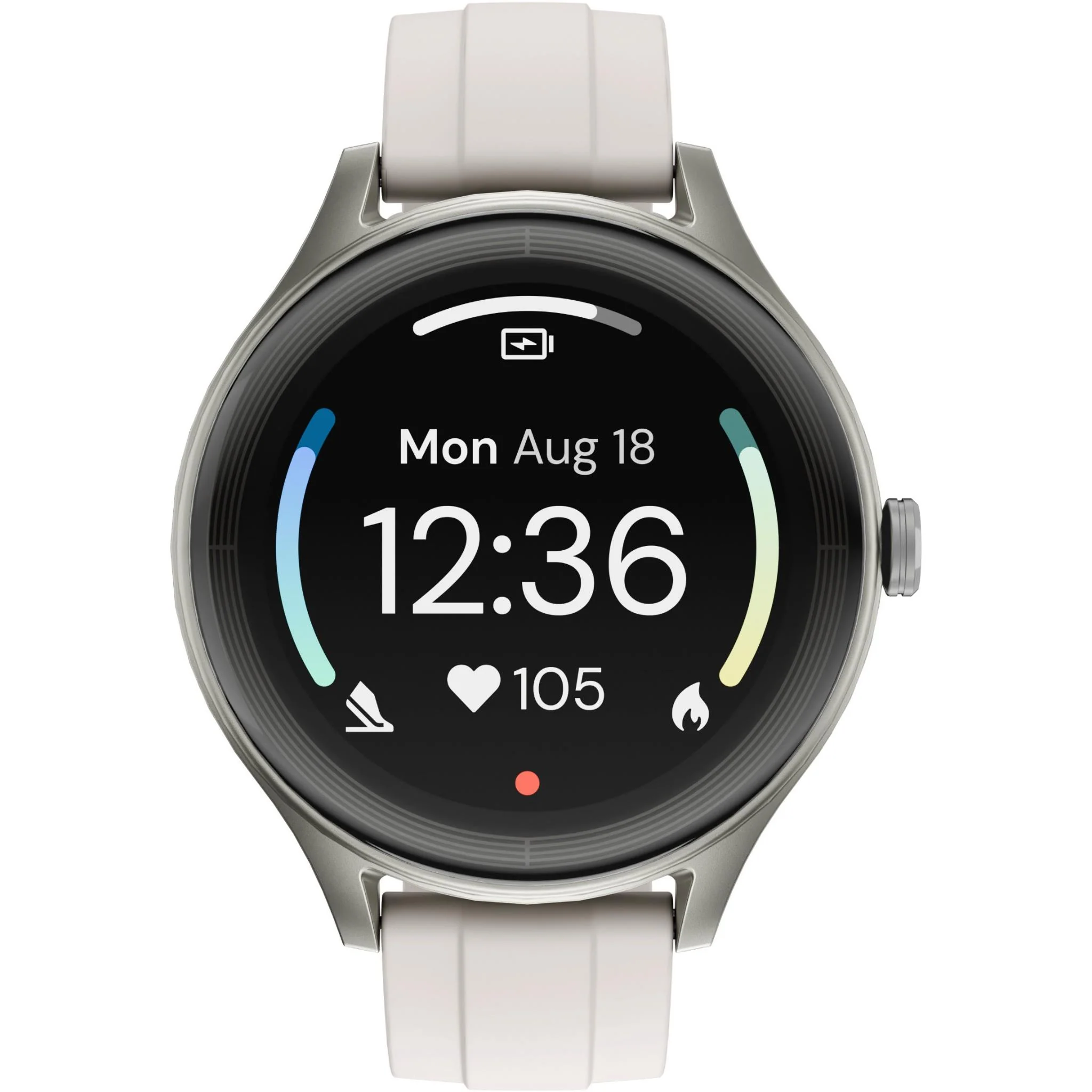Ryze Flex Gen 2 Smart Watch (Slate Grey & Red) - Image 4