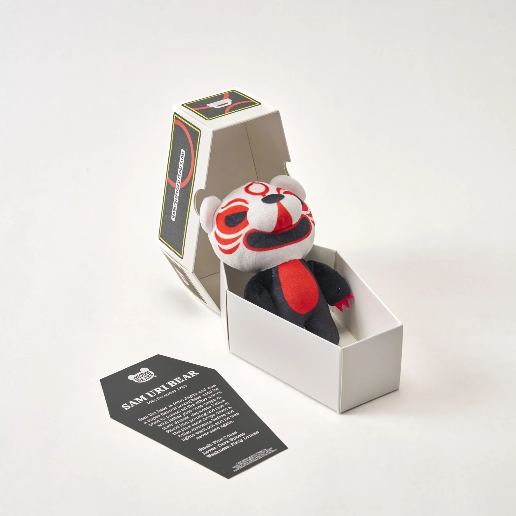 Sam Uri Bear Deddy Bear Plush In Coffin - Image 2