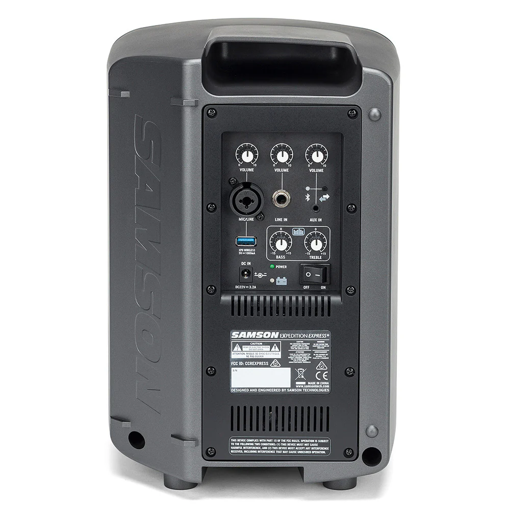 Samson Expedition Express+ PA Bluetooth Speaker w/Wired Microphone - Image 2
