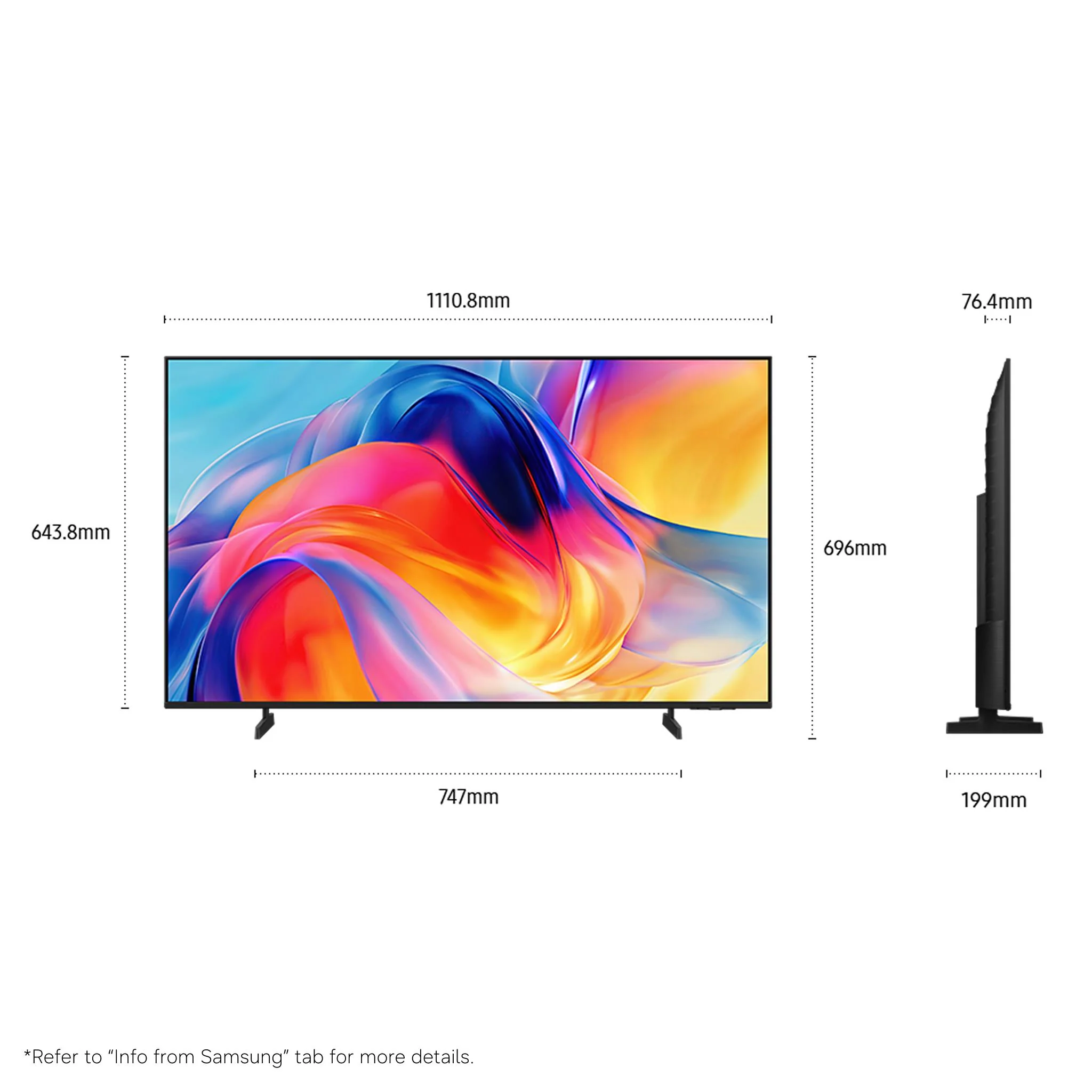 Samsung 55" M70H Mini LED 4K Smart AI TV [2026] - Image 2