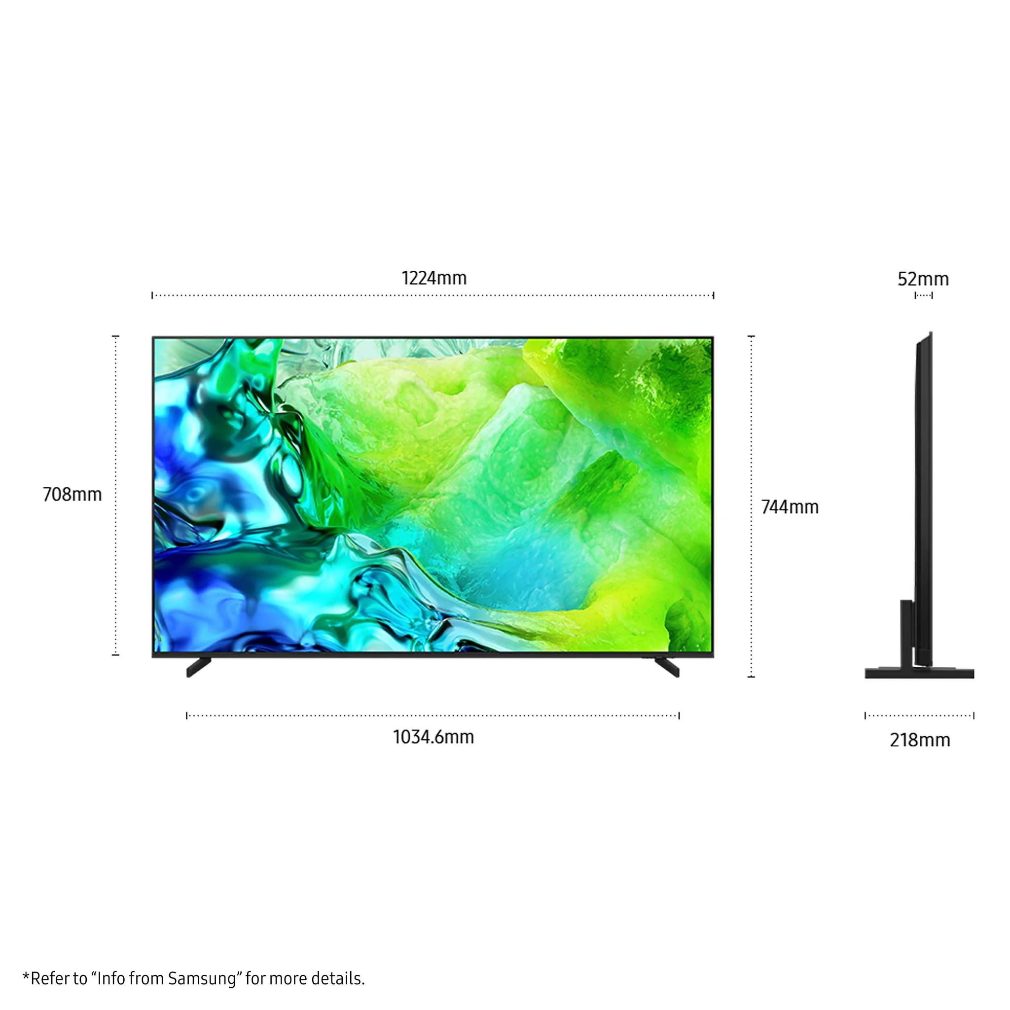 Samsung 55" QN80H NEO QLED 4K Mini LED Smart AI TV [2026] - Image 2