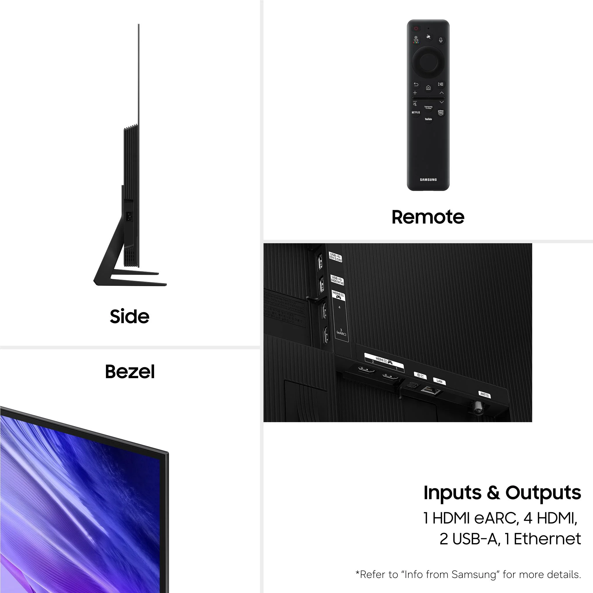 Samsung 55" S85H OLED 4K Smart AI TV [2026] - Image 3