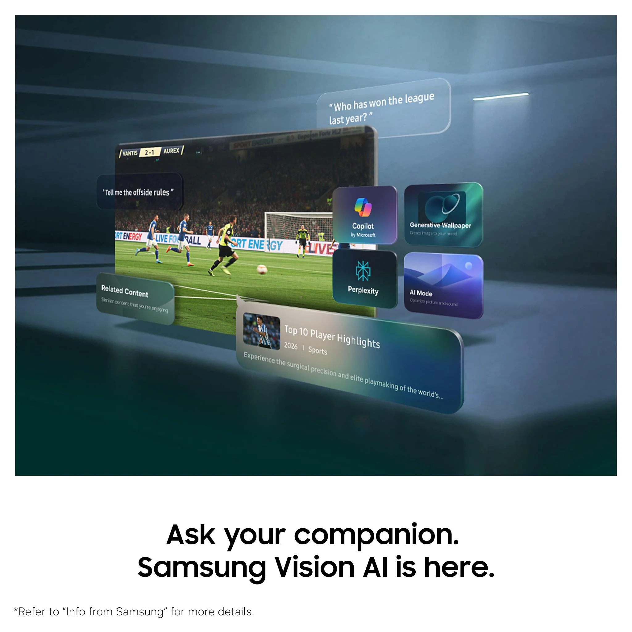 Samsung 55" S85H OLED 4K Smart AI TV [2026] - Image 4