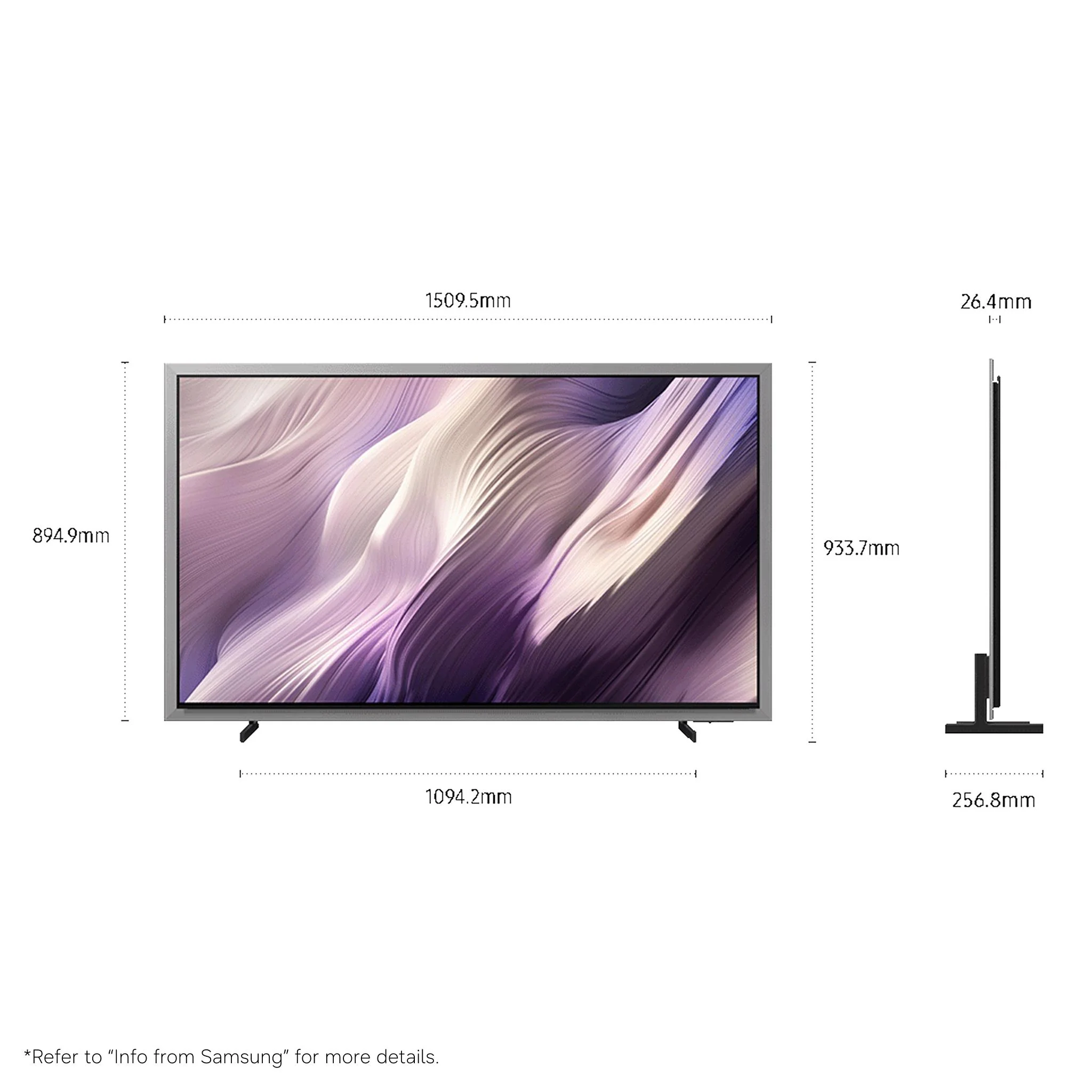 Samsung 65" S95H OLED 4K Smart AI TV [2026] - Image 2