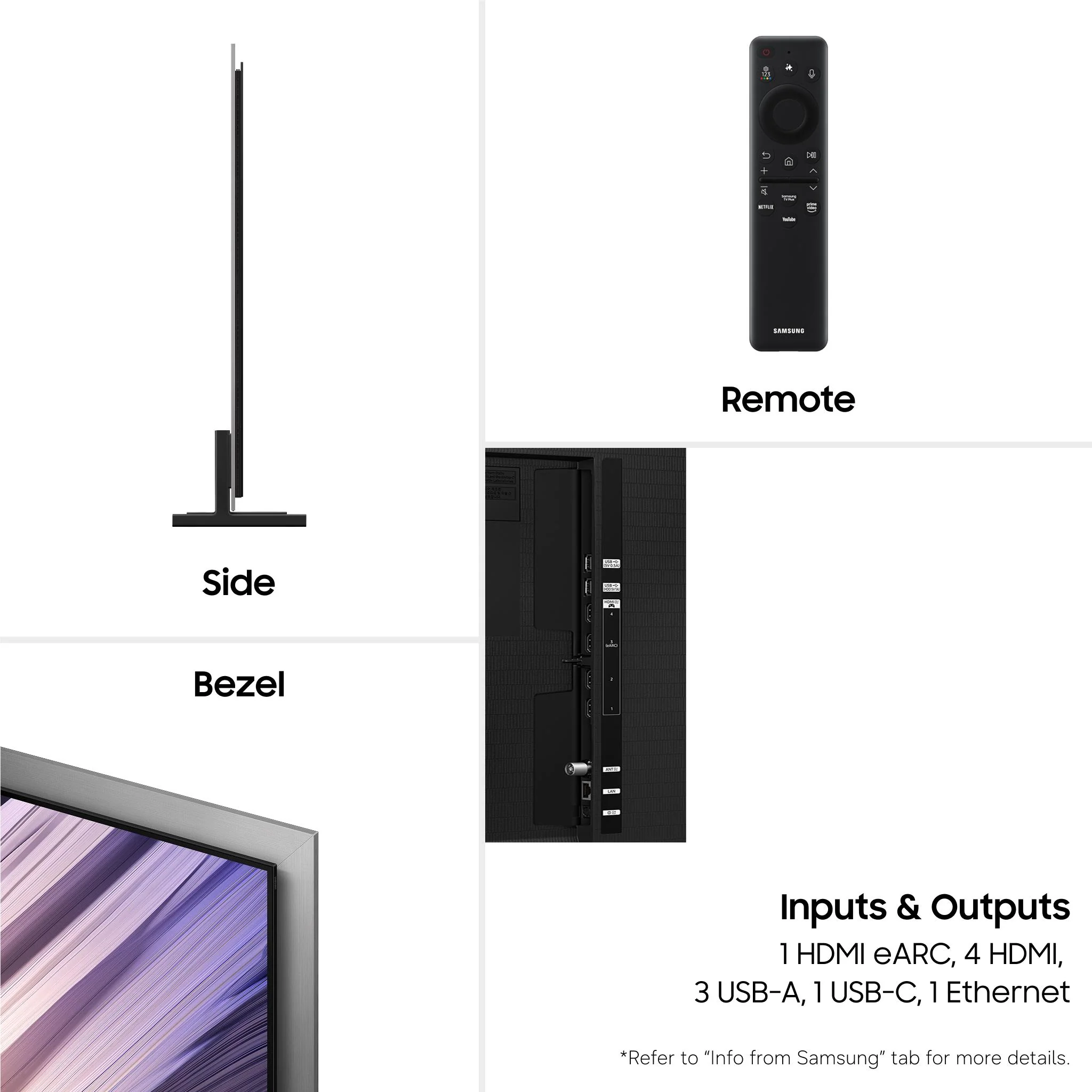 Samsung 65" S95H OLED 4K Smart AI TV [2026] - Image 3