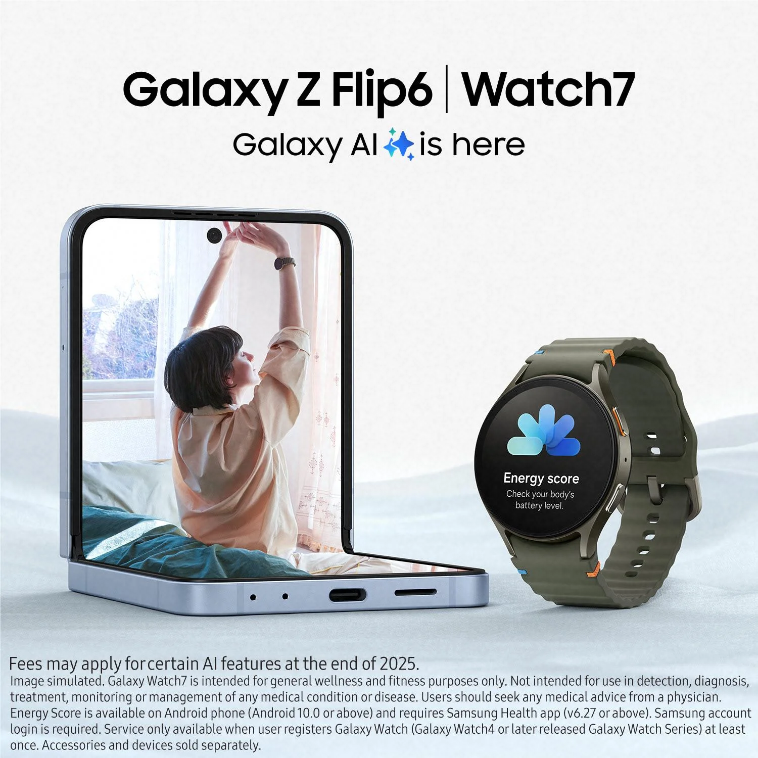 Samsung Galaxy Watch7 LTE 44mm (Silver) - Image 7