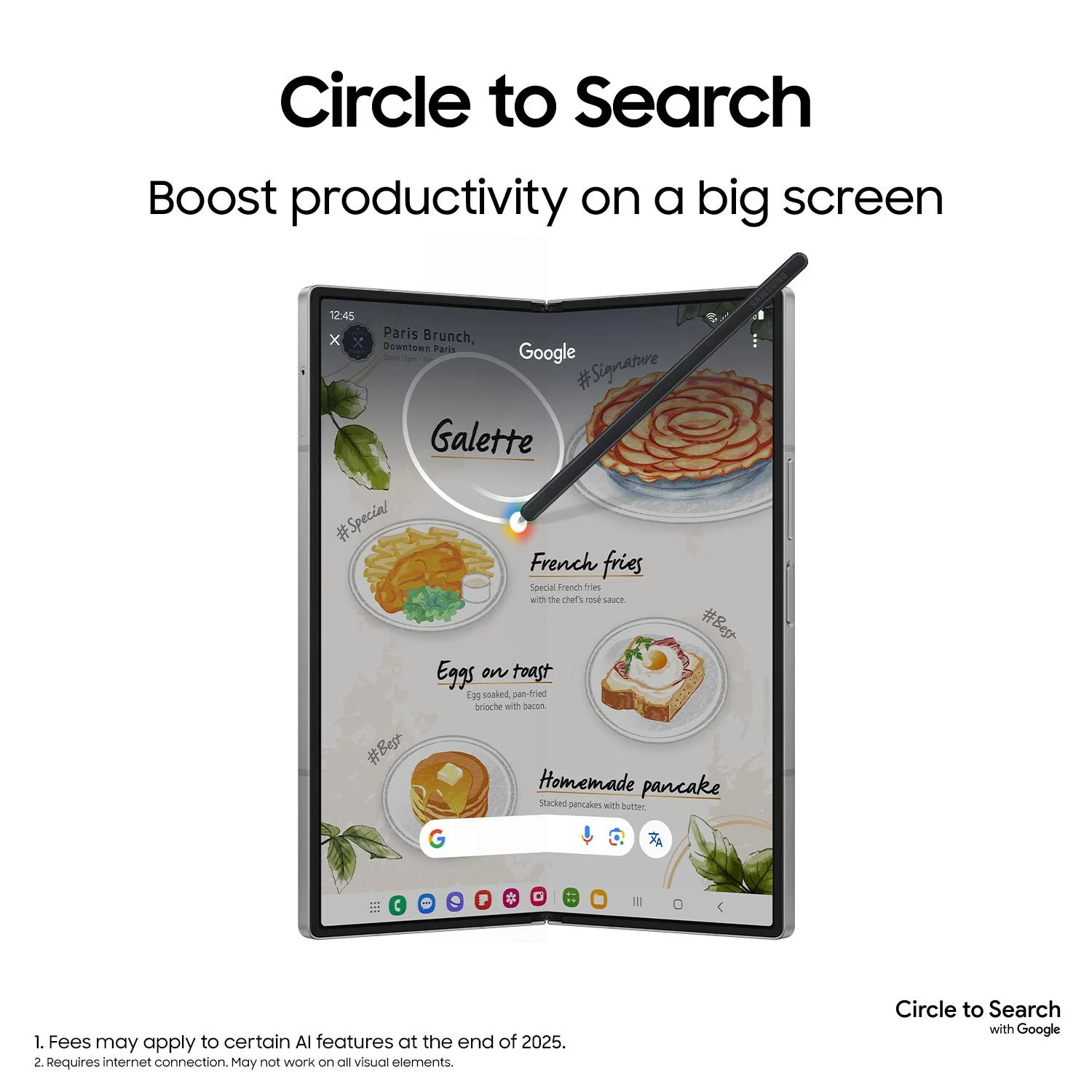Samsung Galaxy Z Fold6 5G 512GB (Silver Shadow) - Image 4