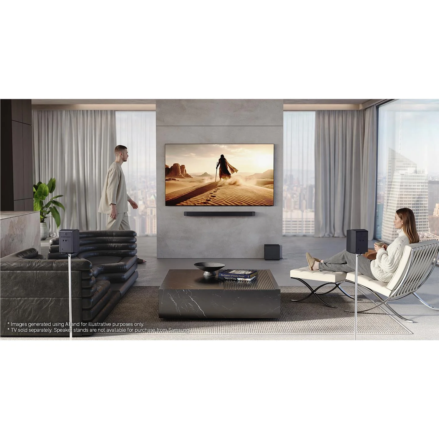 Samsung Q-series HW-Q990H 11.1.4ch Sound with Subwoofer & Rear Speaker [2026] - Image 11