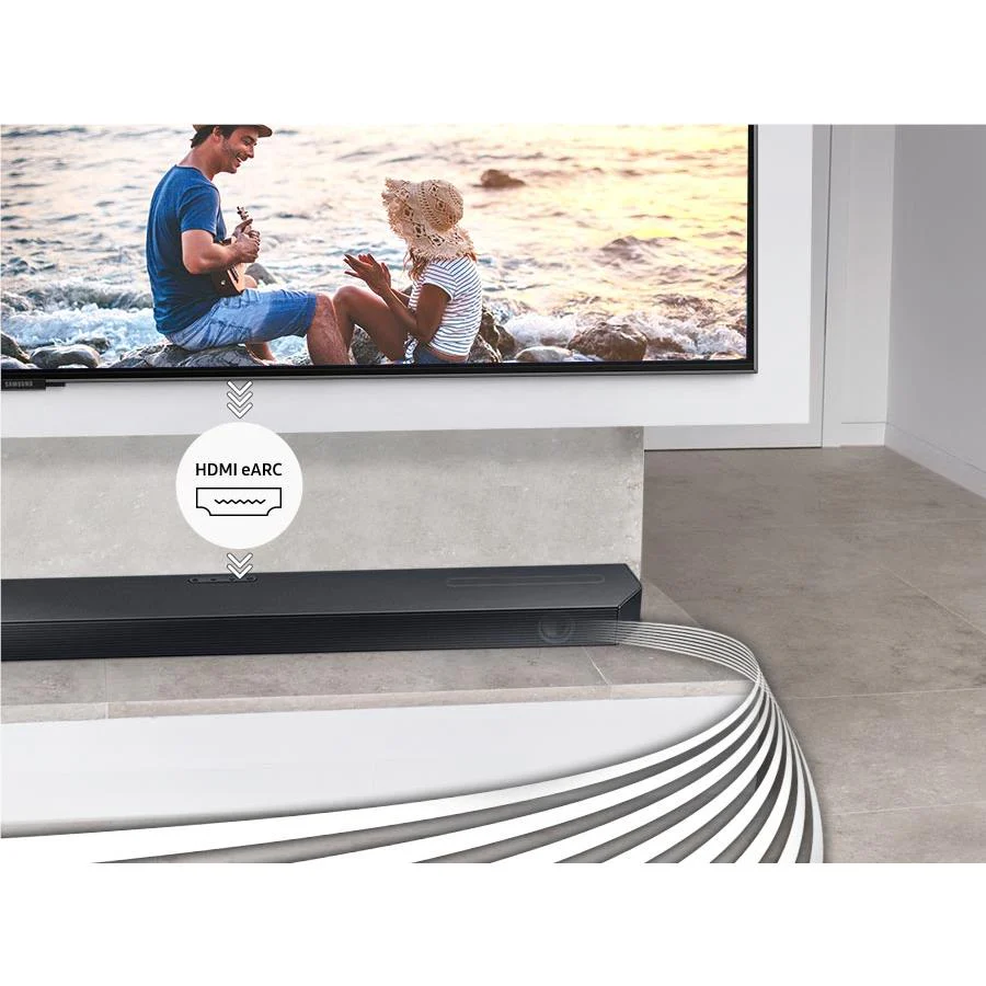 Samsung Q Series Q600C 3.1.2 Channel Soundbar with Wireless Subwoofer [~Refurbished] - Image 9