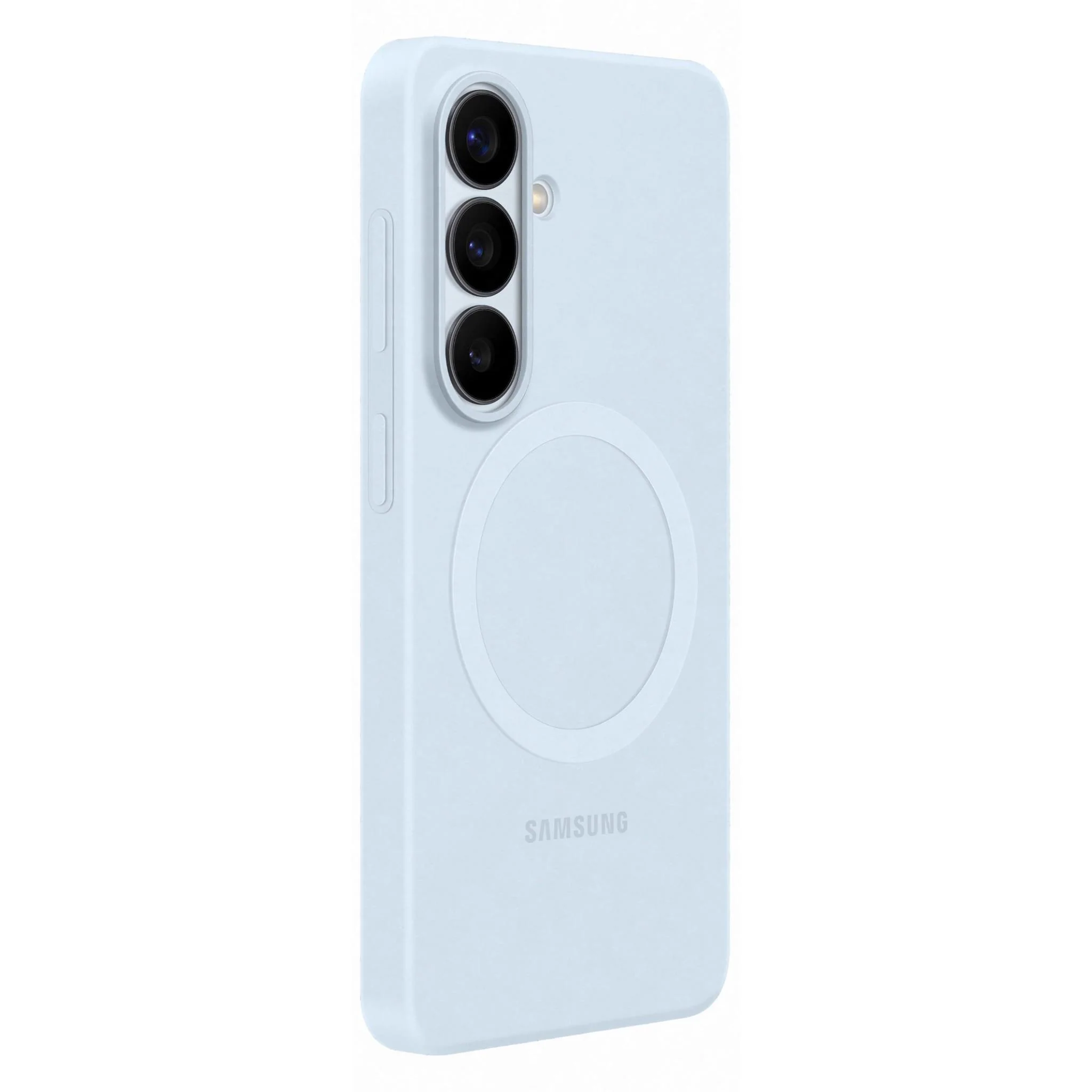 Samsung Silicone Magnet Case for Galaxy S26 (Light Blue) - Image 2