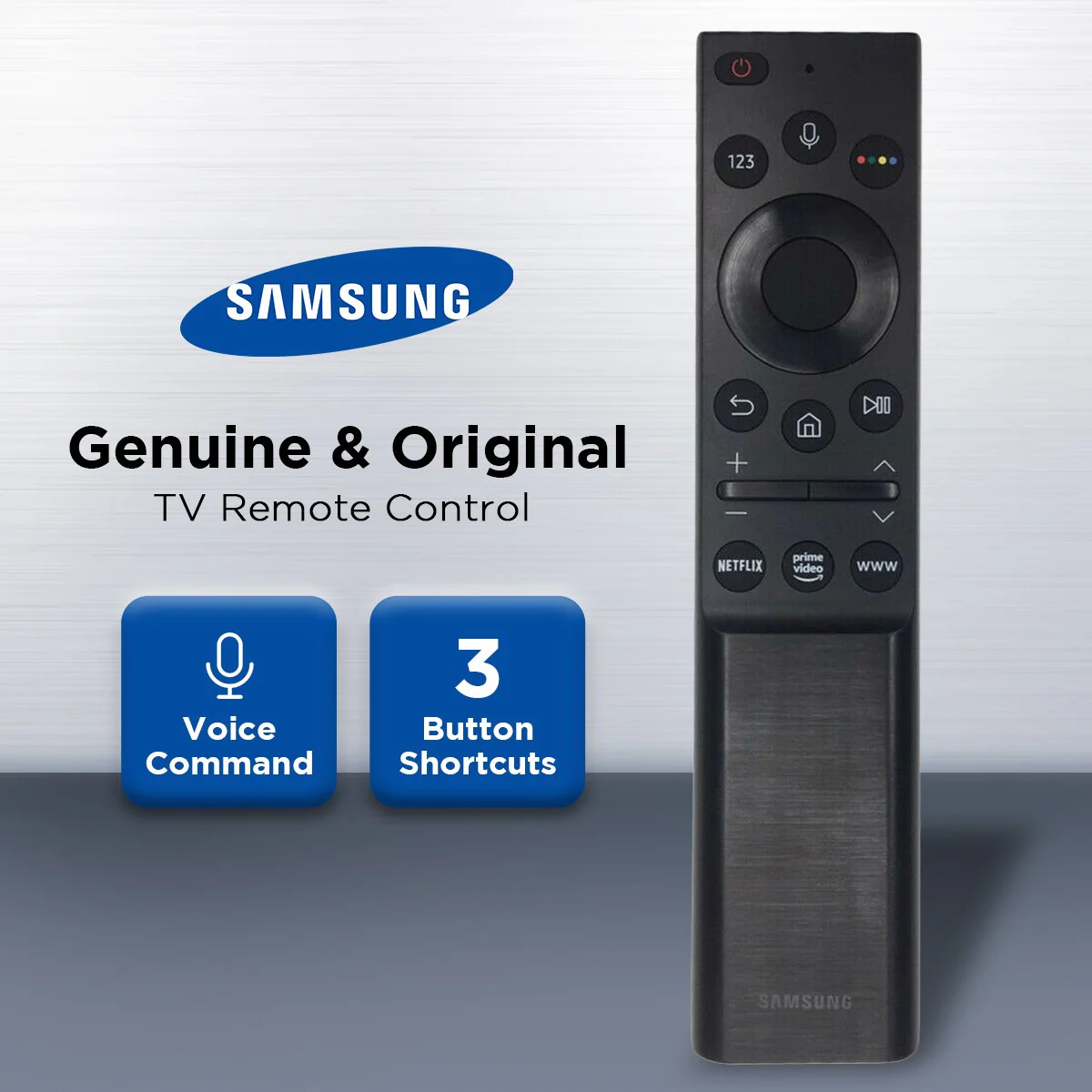 Samsung Smart Touch Replacement TV Remote BN59-01363C (Black) - Image 4