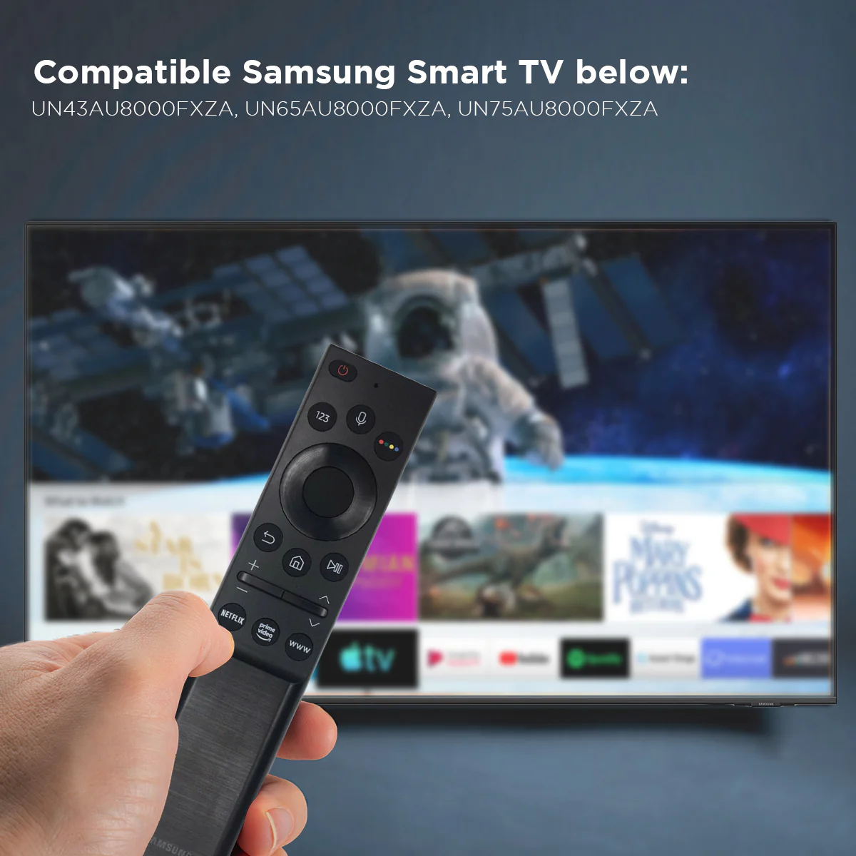 Samsung Smart Touch Replacement TV Remote BN59-01363C (Black) - Image 5