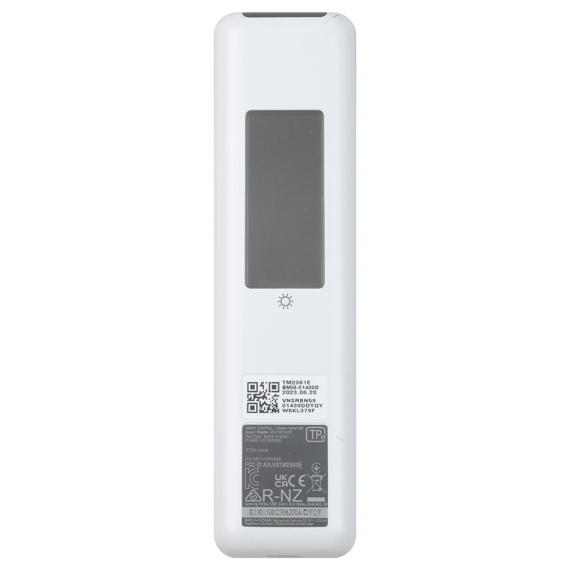 Samsung Solar Powered Smart TV Remote Control Voice Function BN59-01439D - Image 3