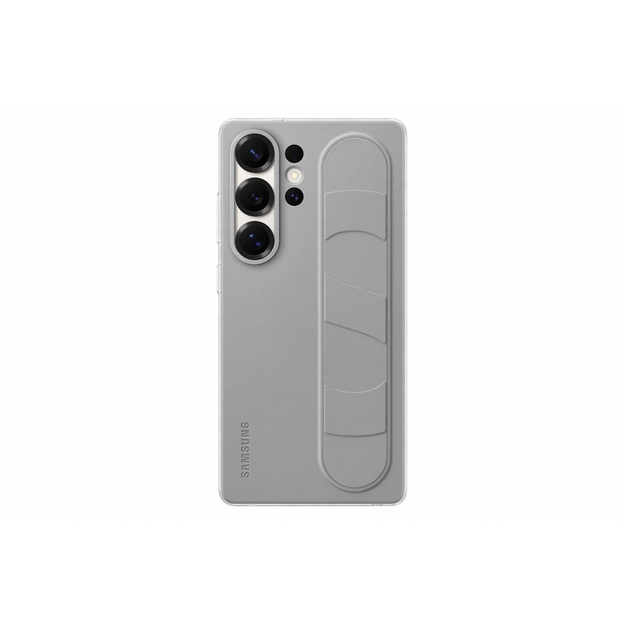 Samsung Standing Grip Case for Galaxy S25 Ultra (Grey) - Image 3