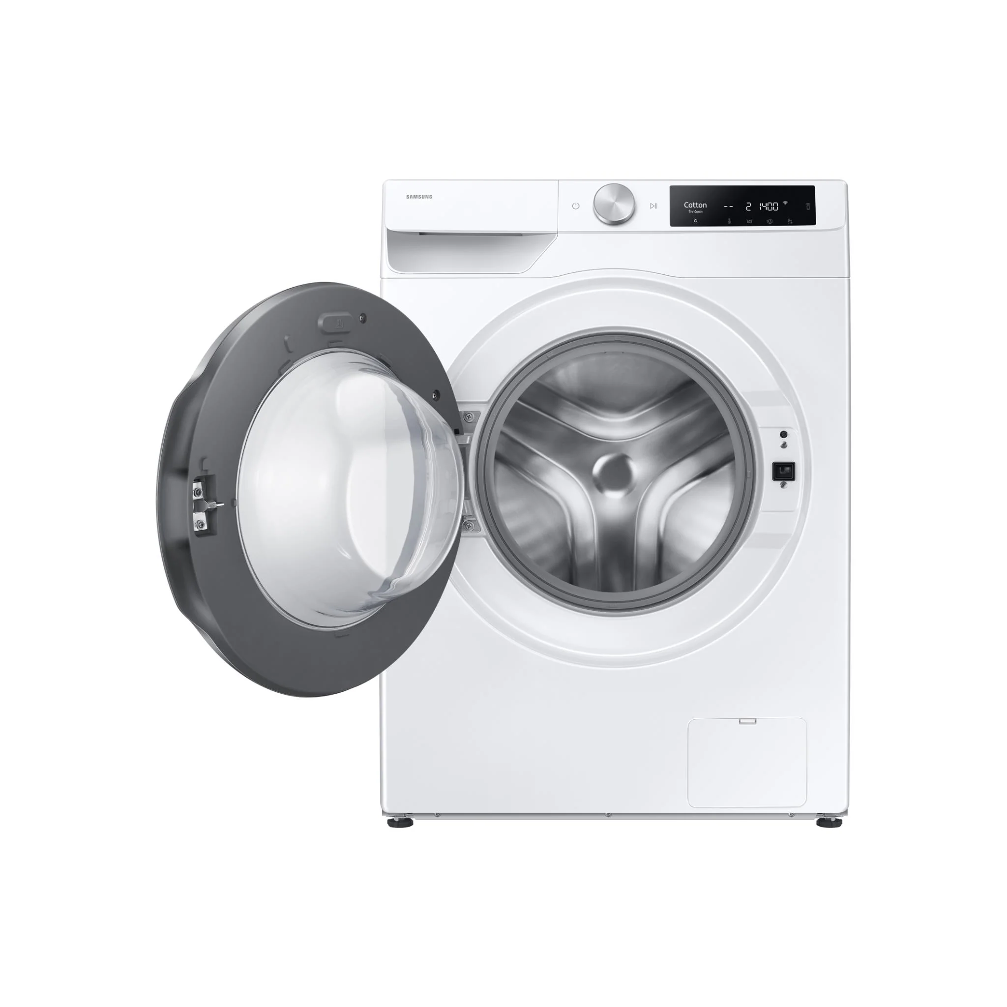 Samsung WW90DG6U3ALE 9kg Smart Super Speed Front Load Washer (White) - Image 4