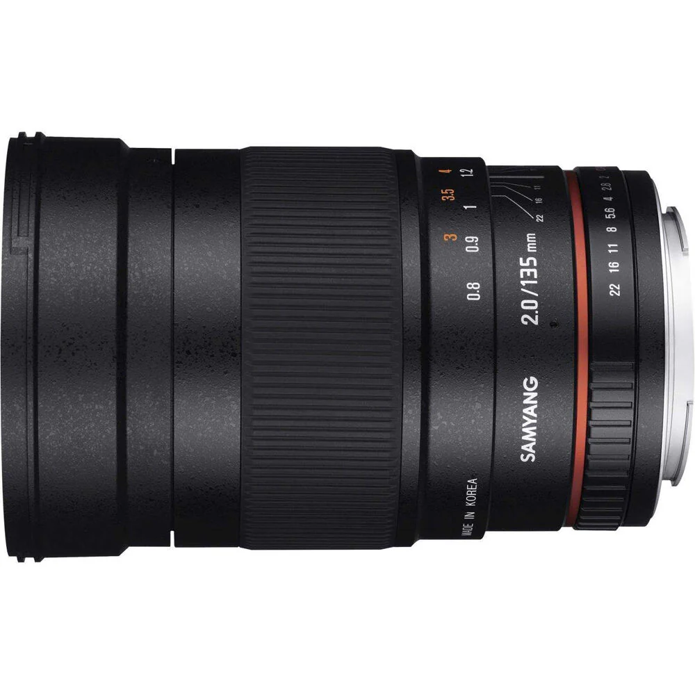 Samyang 135mm F2.0 ED UMC II Lens For Canon EF Full Frame (Black) - Image 2