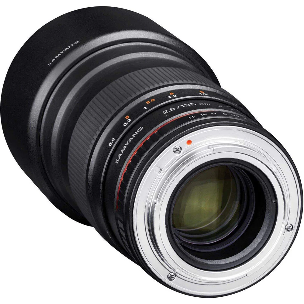 Samyang 135mm F2.0 ED UMC II Lens For Canon EF Full Frame (Black) - Image 5