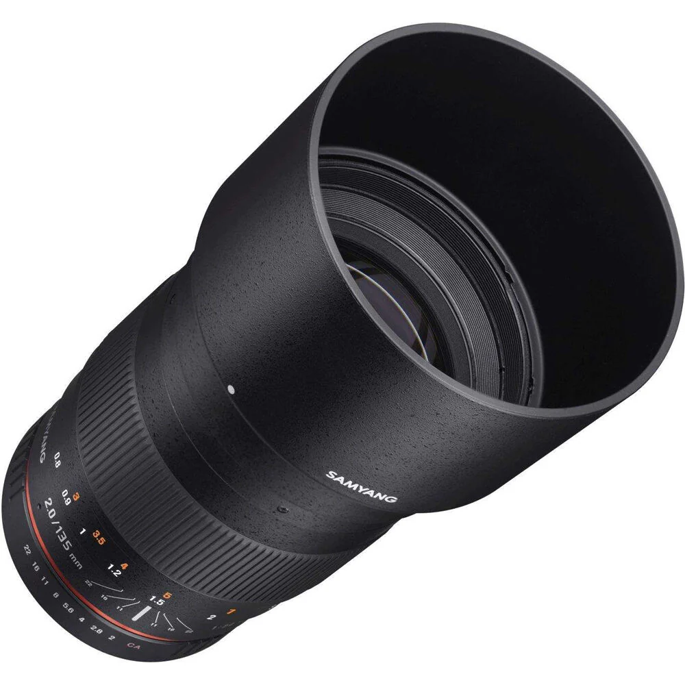 Samyang 135mm F2.0 ED UMC II Lens For Nikon AE Full Frame (Black) - Image 3