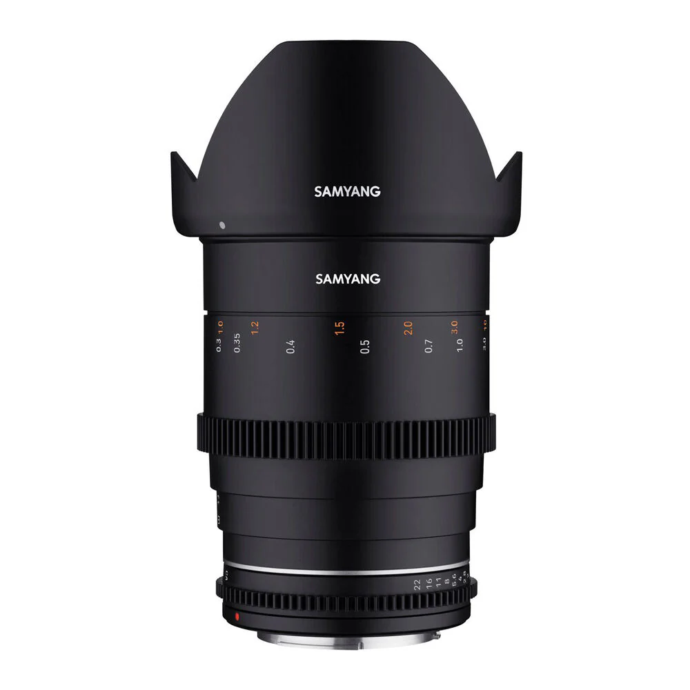 Samyang 24mm T1.5 MK2 VDSLR Lens For Canon EF Full Frame (Black) - Image 4