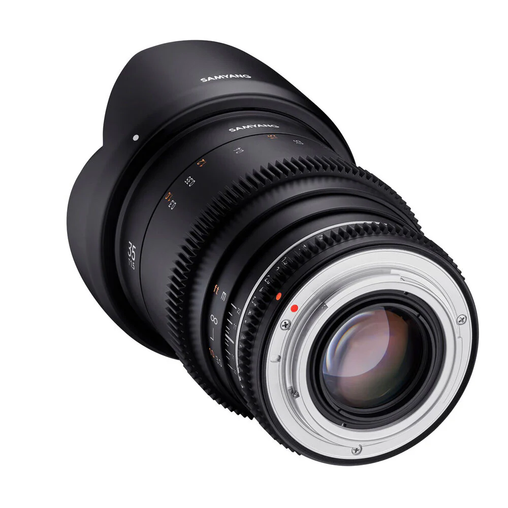 Samyang 35mm T1.5 MK2 VDSLR Lens For Canon EF Full Frame (Black) - Image 6